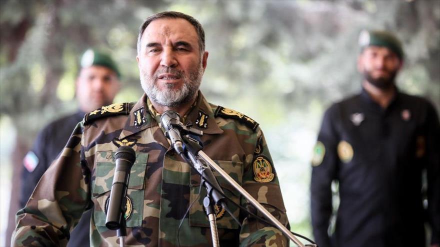El comandante de la Fuerza Terrestre del Ejército iraní, el general de brigada Kiumars Heidari.