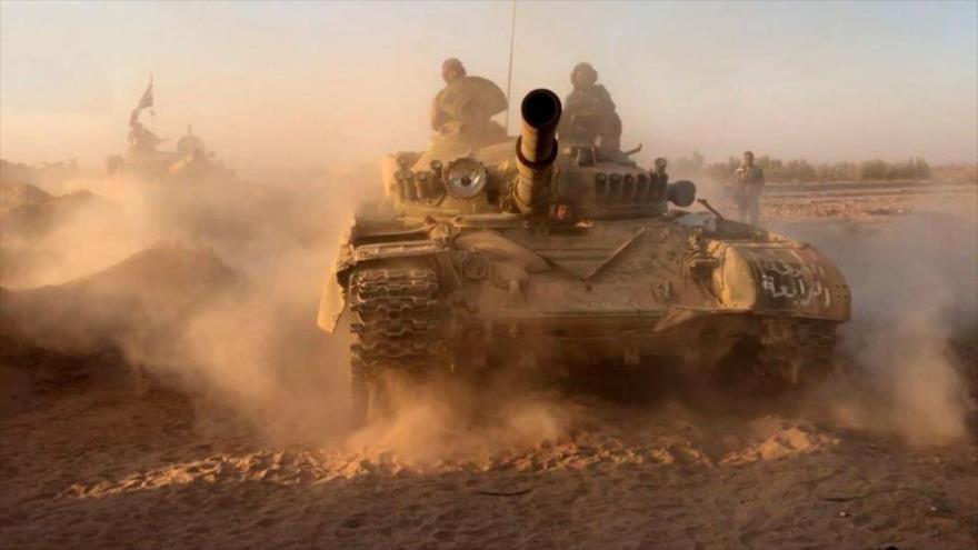 Vídeo: Ejército sirio expulsa a Daesh de varias áreas en Hama