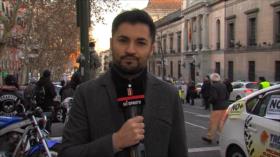 Colectivos de precarios marchan en Madrid contra reforma laboral 