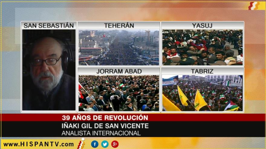 Analistas abordan la marcha por la Revolución Islámica de Irán