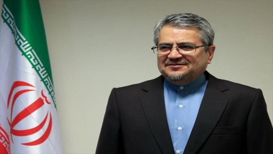 El embajador de Irán ante la ONU, Qolamali Joshru.
