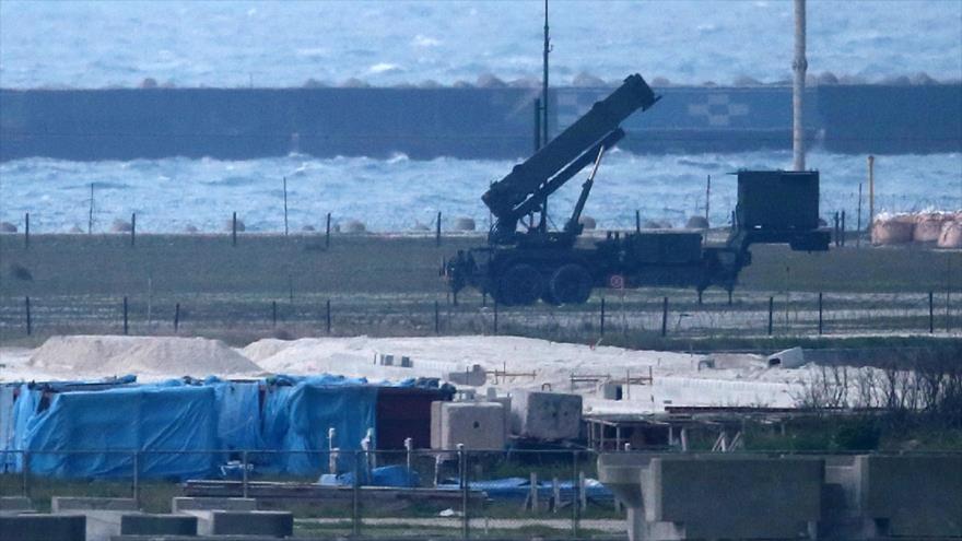 Misiles Patriot, de fabricación estadounidense, desplegados en la isla Ishigaki.