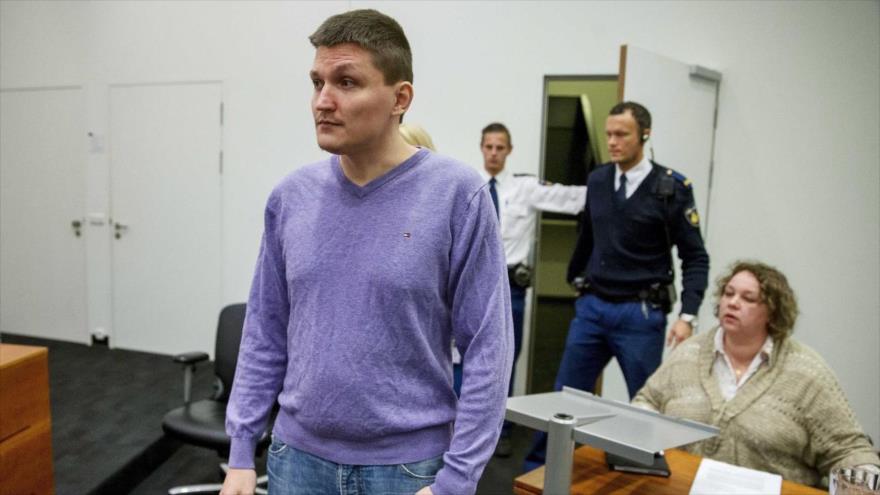 El hacker ruso, Vladimir Drinkman, comparece ante un tribunal en Estados Unidos.