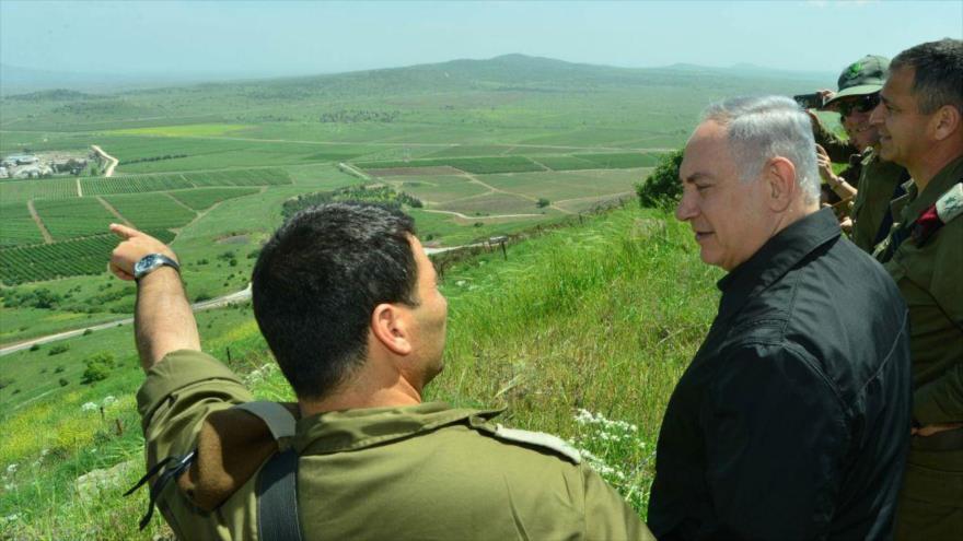 Resultado de imagen para netanyahu y el Golan