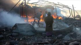 Nuevo bombardeo saudí deja 18 muertos, incluidos civiles y médicos