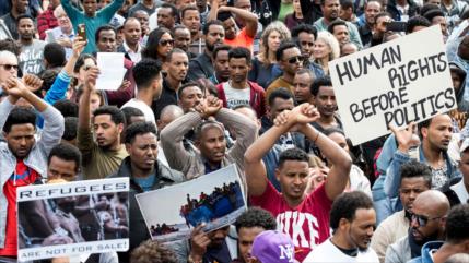 Migrante africano cuenta la miserable vida de refugiados en Israel