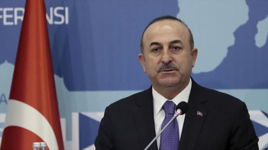 El ministro de Asuntos Exteriores de Turquía, Mevlut Cavusgolu.