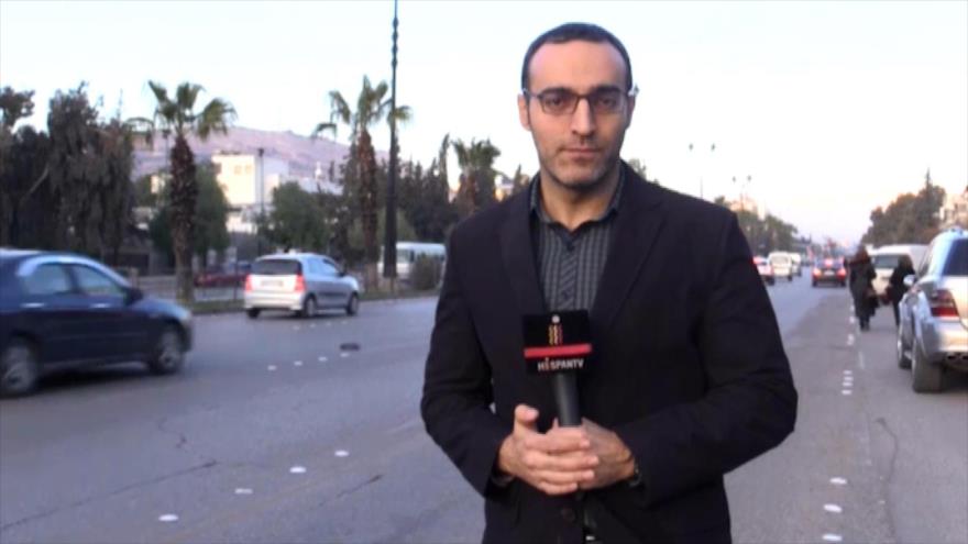 Ejército sirio responde a agresiones de terroristas contra Damasco