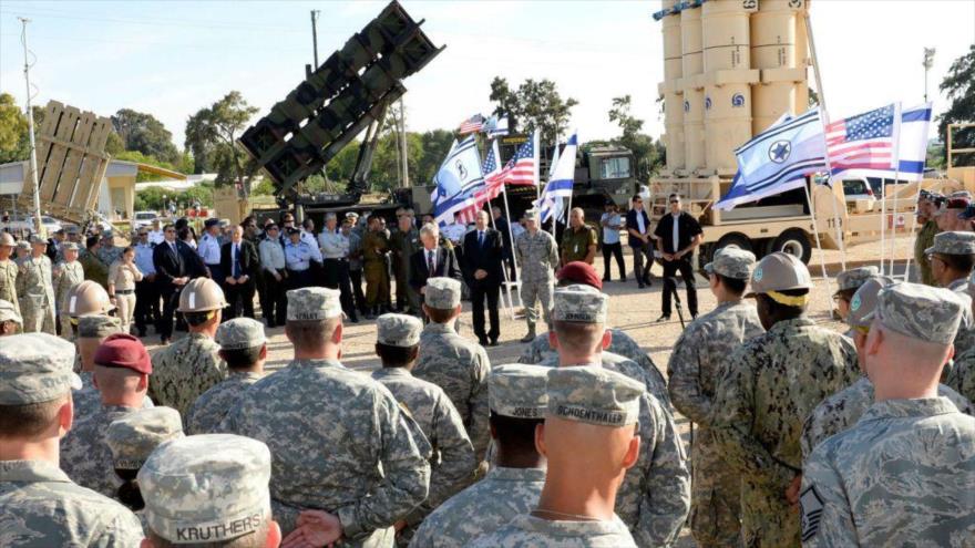 Los soldados israelíes y estadounidenses durante un ejercicio conjunto denominado ‘Juniper Cobra 14’, mayo de 2014.