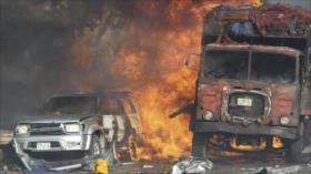 Explosión de coches bomba deja al menos 20 muertos en Somalia
