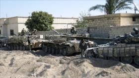 Vídeo: Siria envía 100 tanques a Guta para frenar a los terroristas