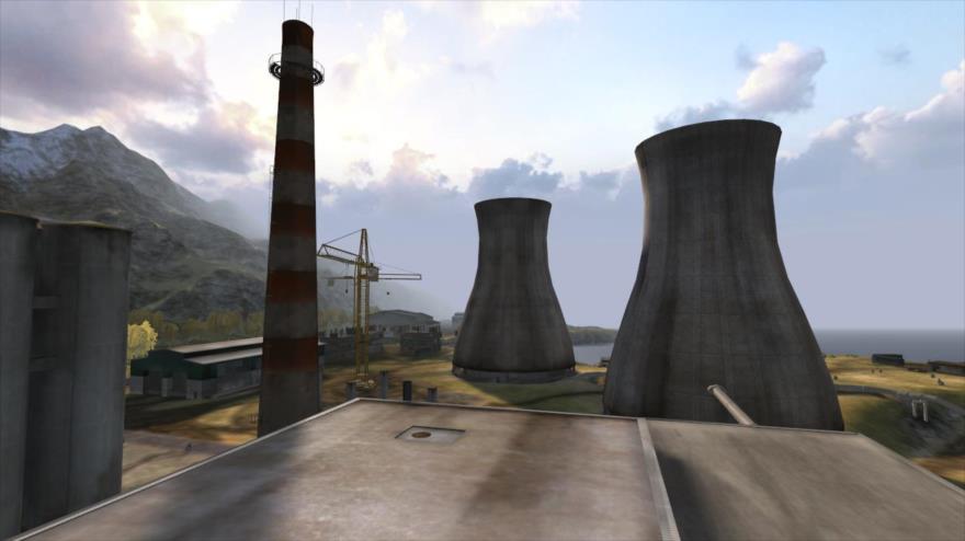 La planta de energía nuclear de Dalian, ubicada en la ciudad china homónima.
