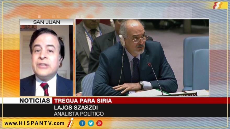 ‘Tregua de CSNU es un mecanismo para derrocar al Gobierno sirio’