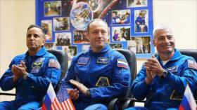 Aterrizan tres astronautas de la Estación Espacial Internacional