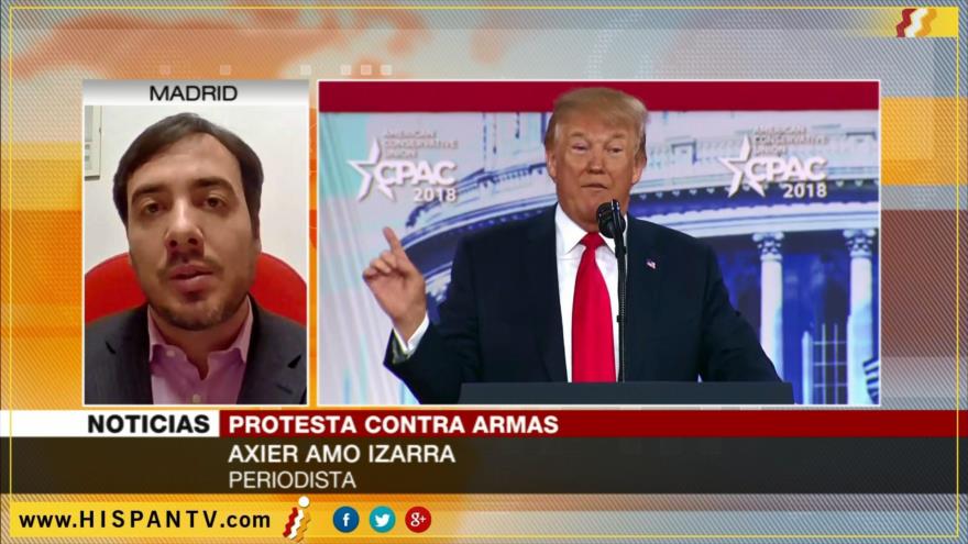 ‘Interés económico de fabricantes de armas, amenaza para EEUU’