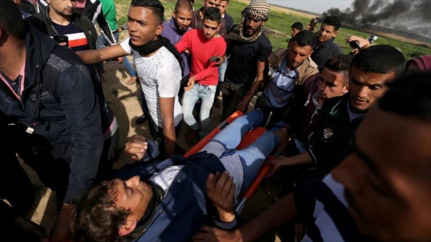 19 palestinos heridos en represión israelí de 13º ‘viernes de ira’