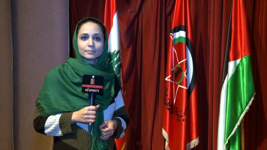 Palestinos refugiados en El Líbano conmemoran aniversario de FDLP