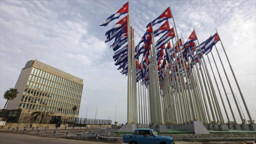 La sede del Ministerio de Asuntos Exteriores de Cuba, La Habana (capital).