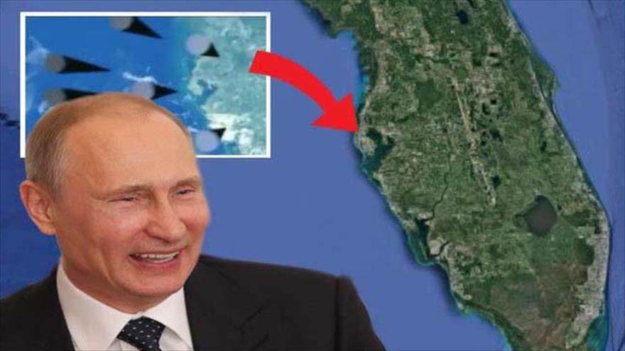 Putin ‘bombardeó Florida’ al presentar el armamento atómico ruso
