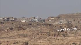 Vídeo: Proyectiles yemeníes alcanzan una base saudí en Asir