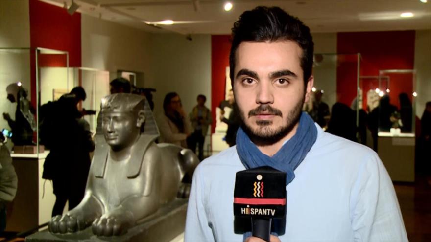 El museo del Louvre en Teherán, capital de Irán