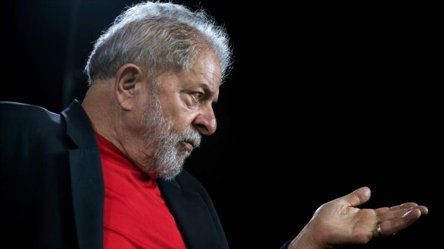 El expresidente de Brasil Luiz Inácio Lula da Silva, en una entrevista con AFP, Sao Paulo, 1 de marzo de 2018.
