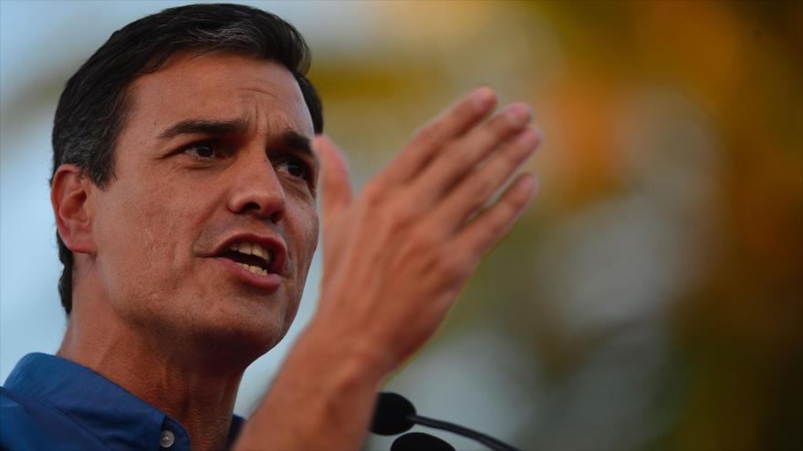 El secretario general del Partido Socialista Obrero Español (PSOE), Pedro Sánchez.