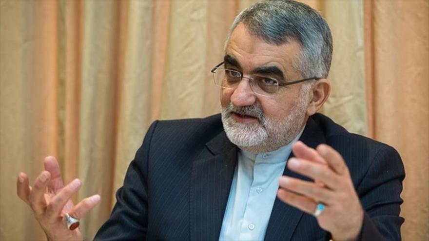 El presidente de la Comisión de Seguridad Nacional y Política Exterior del Parlamento de Irán, Alaeddin Boruyerdi.