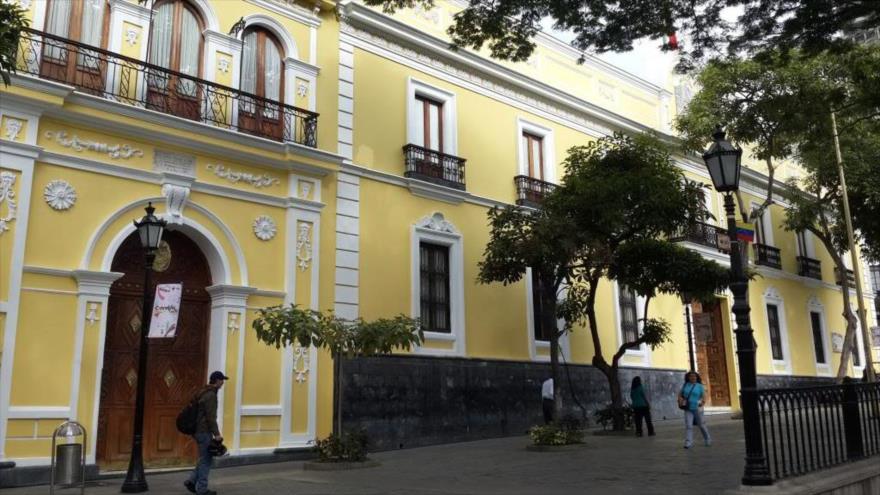 La sede de la Cancillería de Venezuela en Caracas, capital.