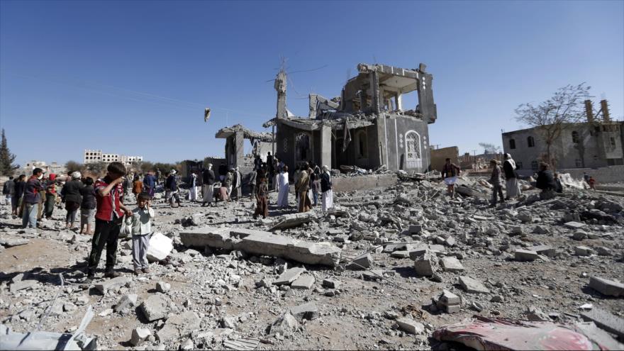 Bombardeos saudíes matan a 9 yemeníes, niños y mujeres incluidos