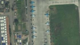 Imágenes satelitales revelan ubicación de cazas rusos en Siria