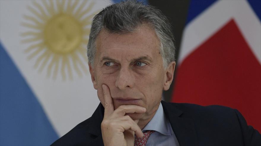 El presidente de Argentina, Mauricio Macri, en la Casa Rosada, Buenos Aires, 6 de marzo de 2018.