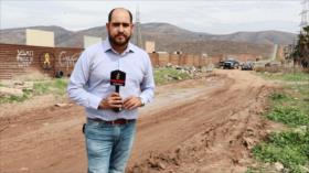 Con manifestaciones reciben a Trump en la frontera con México