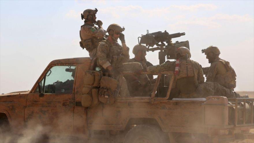 Soldados del Ejército de Estados Unidos en Siria.