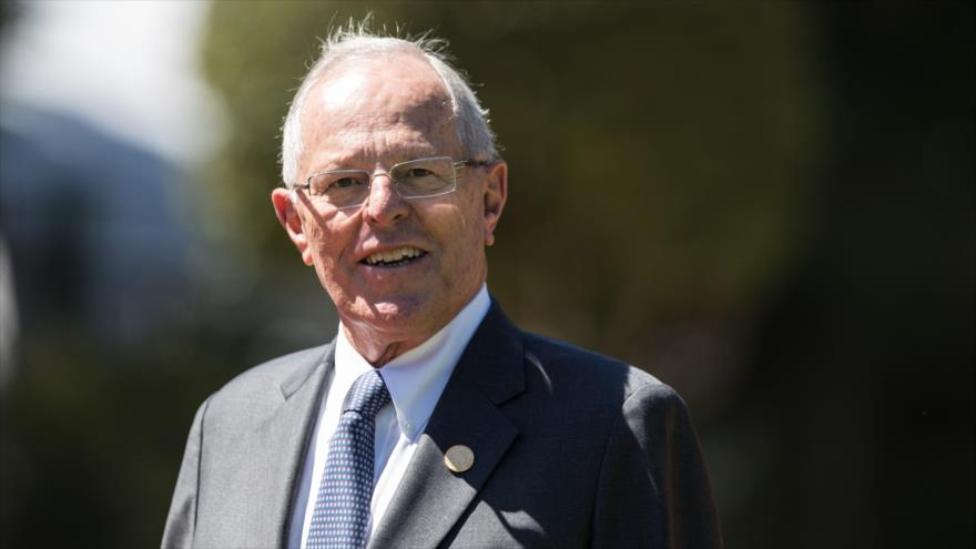 El presidente de Perú, Pedro Pablo Kuczynski, en el margen de una ceremonia en Chile, 11 de marzo de 2018.