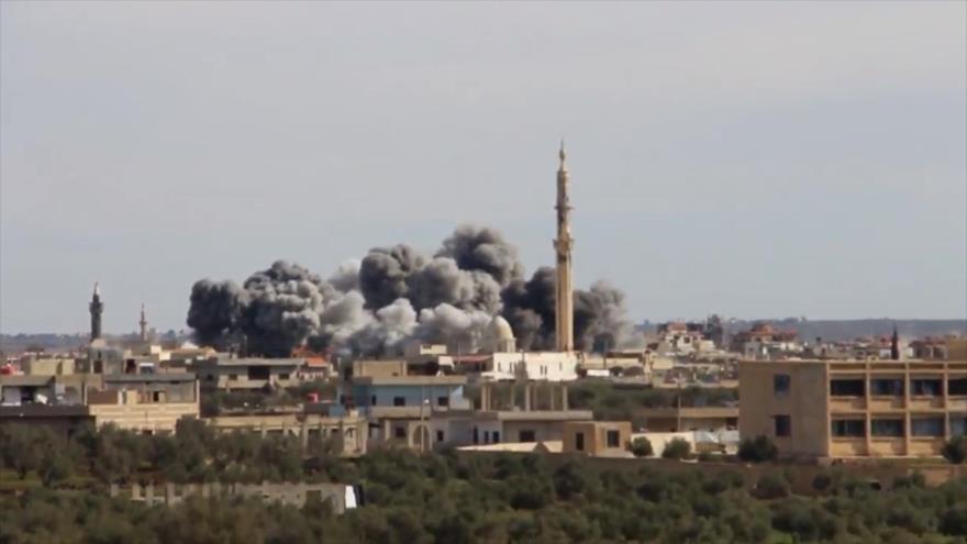 Siria lanza nueva ofensiva y bombardea blancos rebeldes en Daraa