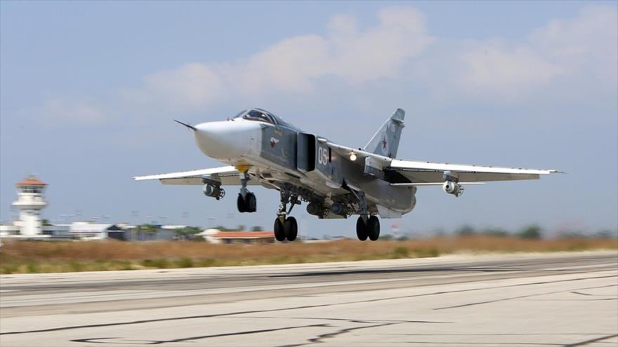 Rusia reinicia sus ataques aéreos contra terroristas en Idlib