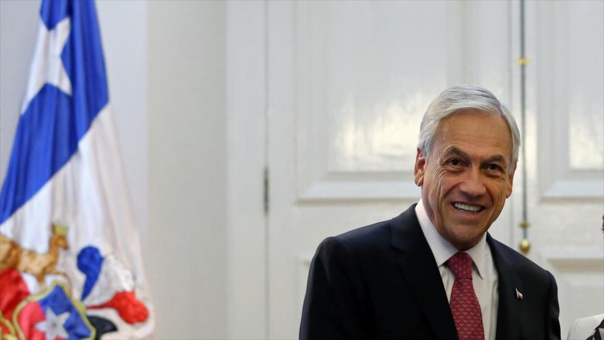 El electo presidente de Chile, Sebastián Piñera, en el palacio presidencial de la Moneda en Santiago, 14 de marzo de 2018.