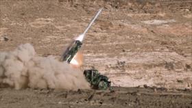 Misil yemení Badr-1 golpea una base militar saudí en Jizan