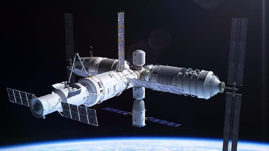 La estación espacial Tiangong-1, de origen chino.