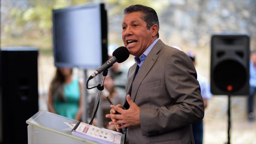 El candidato presidencial venezolano Henri Falcón, Caracas, 26 de marzo de 2018.