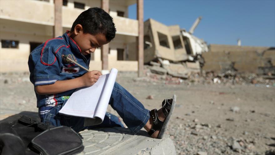 Unicef: Agresión a Yemen priva a 2 millones de niños de ir a la escuela
