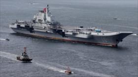 Imágenes satelitales revelan maniobras chinas en aguas en disputa