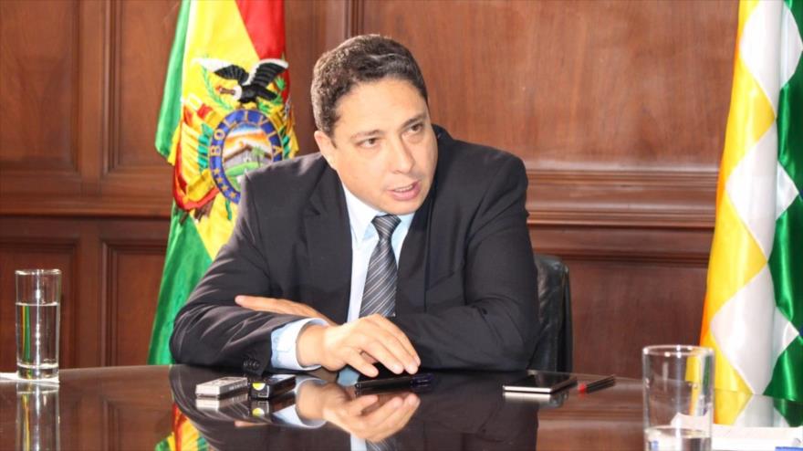 
El ministro de Justicia de Bolivia, Héctor Arce.
