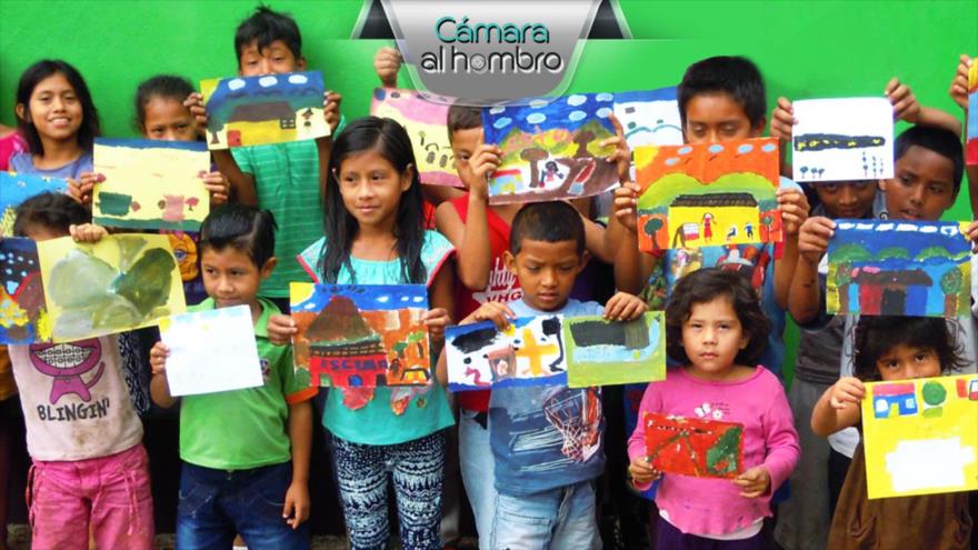 Cámara al Hombro: Talleres de pintura con niños de los barrios más vulnerables de Managua 