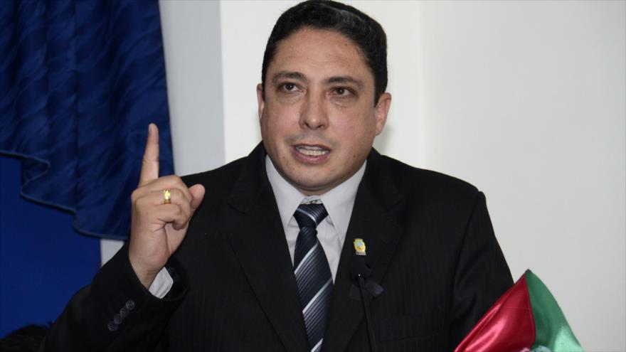El ministro de Justicia de Bolivia, Héctor Arce.