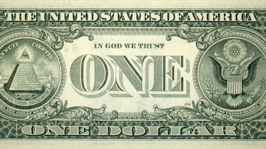 Imagen de un billete de un dólar de Estados Unidos