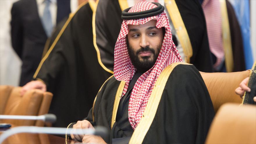 El príncipe heredero saudí, Mohamad bin Salman, en la sede la Organización de las Naciones Unidas (ONU) en Nueva York, EE.UU., 27 de marzo de 2018.
