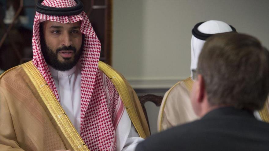 Mohamad bin Salman, príncipe heredero de Arabia Saudí. 