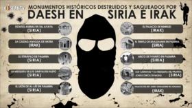 Devastación cultural perpetrada por Daesh desde 2014